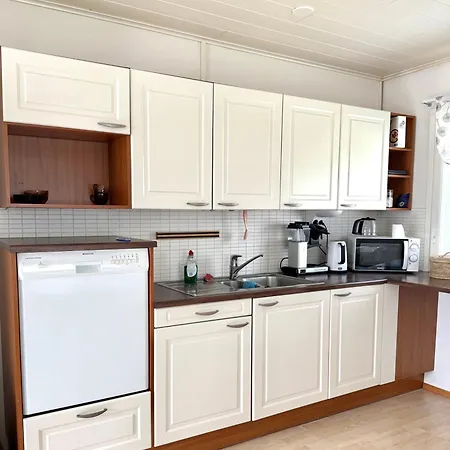 Polar Night Wooden House With Sauna Sodankylä