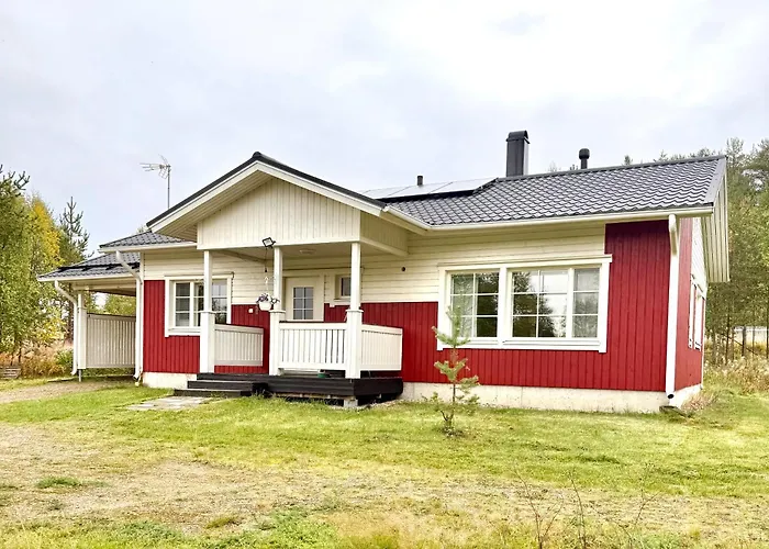 Polar Night Wooden House With Sauna 公寓