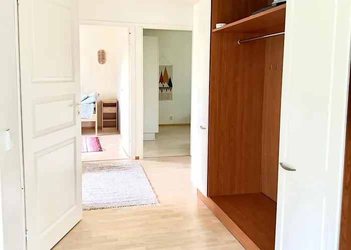 公寓 Polar Night Wooden House With Sauna